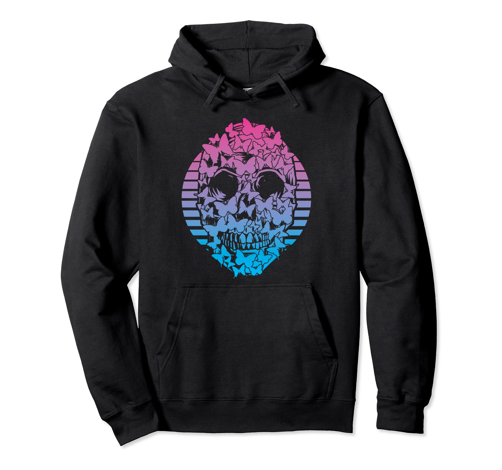 

Butterfly Cottage Core Vaporwave Aesthetic Hoodie чёрный