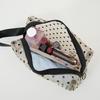 Custom Transparent Mesh Makeup Bag - Large Capacity, Portable Toiletry and Cosmetic Storage Bag for Women
