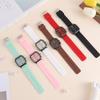 Silicone Tape Casual Women'S Watch Fashion Versatile Light Luxury Temperament Student Quartz Watch Women