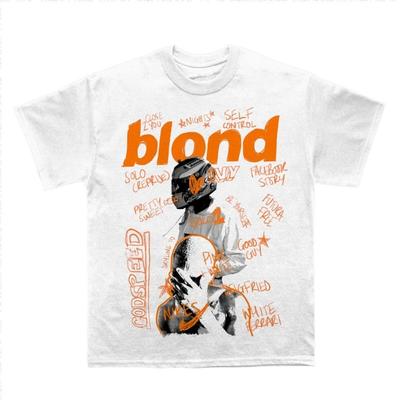 Repint Frank Ocean Blond Album Cover Art Graphic Tee Retro Streetwear Shirt Unisex T-Shirt