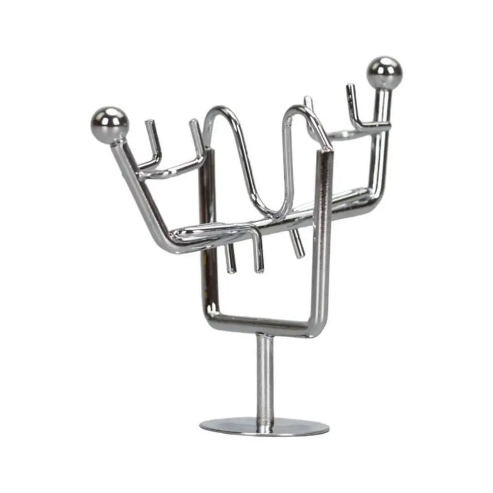 

Stainless Steel Balance Ball Pendulum Cradle Home Decor Decompression Desk Early Education Tools Weightlifter Kinetic Art