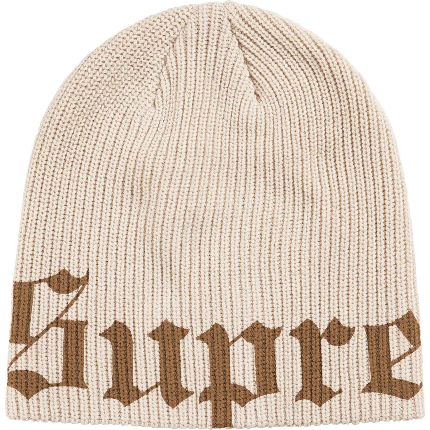 Шапка-бини Supreme с принтом Old English (26SS) Камень One-Size