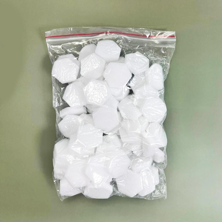 Lint Free Nail Wipes Fibreless Sponges 80 Count For Acrylics Wraps UV Gels Gentle Disposable