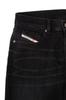 Diesel Men's Slim Fit Denim Pants, D-STRUKT-R, Size L.30, 2019, Black, Size 30, A12026R9D48 02