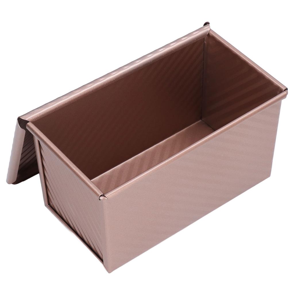 Carbon Steel Baking Loaf Pan Prevent Stick Easy Demoulding Bread Toast Mould with Lid for