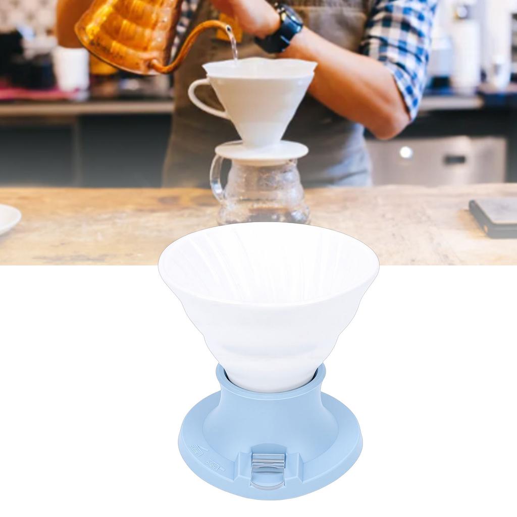 Pour Over Coffee Dripper Heat Proof Portable Ceramic Immersion Dripper for Manual Brew Maker