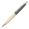 Zebra Ballpoint Pen Filler Wood Knock Type Limited Edition Gray Oil-based 0.5 P-BAS76-NA-GR