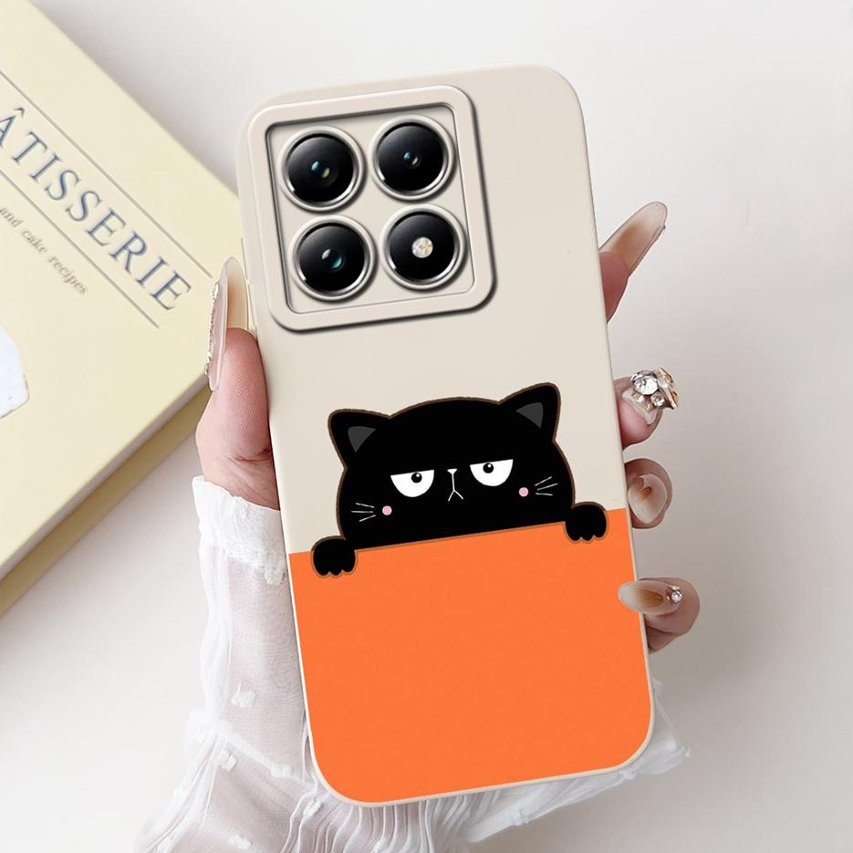Für Xiaomi Mi 14T Pro Hülle Einzigartige Bonbon-Lackierte Abdeckung Stoßfeste Handyhülle Für Xiaomi 14T Pro Mi14T 5G Weiche Hüllen Hülle Stoßfänger