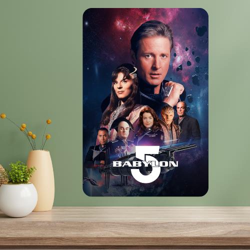 

Babylon 5 Classic TV Show Metal Poster Sign 20x30cm（7.8x11.8inch）