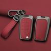 2 3 4 Buttons Car Key Case Cover For Toyota Hilux Corolla Avensis Prado Fortuner Rav4 Zinc Alloy Leather Flip Remote Protection
