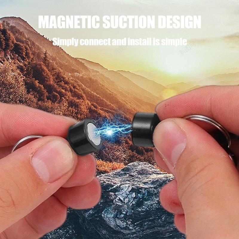 Fishing Hanging Buckle Magnetic Buckle Fast Hanging Buckle Wireless Lost Rope Metal Strong Magnetic Force Mountaineering Buckles