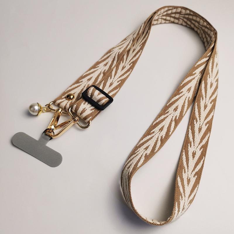 

Adjustable Crossbody Cell Phone Lanyard Long Neck Hanging Lanyards Strap With Universal Gasket Card For All Mobile Phone Case