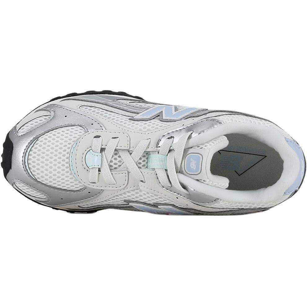 New Balance 204L Comfortable Versatile Non-Slip Durable Breathable Low-Top Casual Shoes Kids sneaker Silver P204L7AI