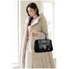  Tote Bag Women Faux Leather Multi Compartment Daily Casual