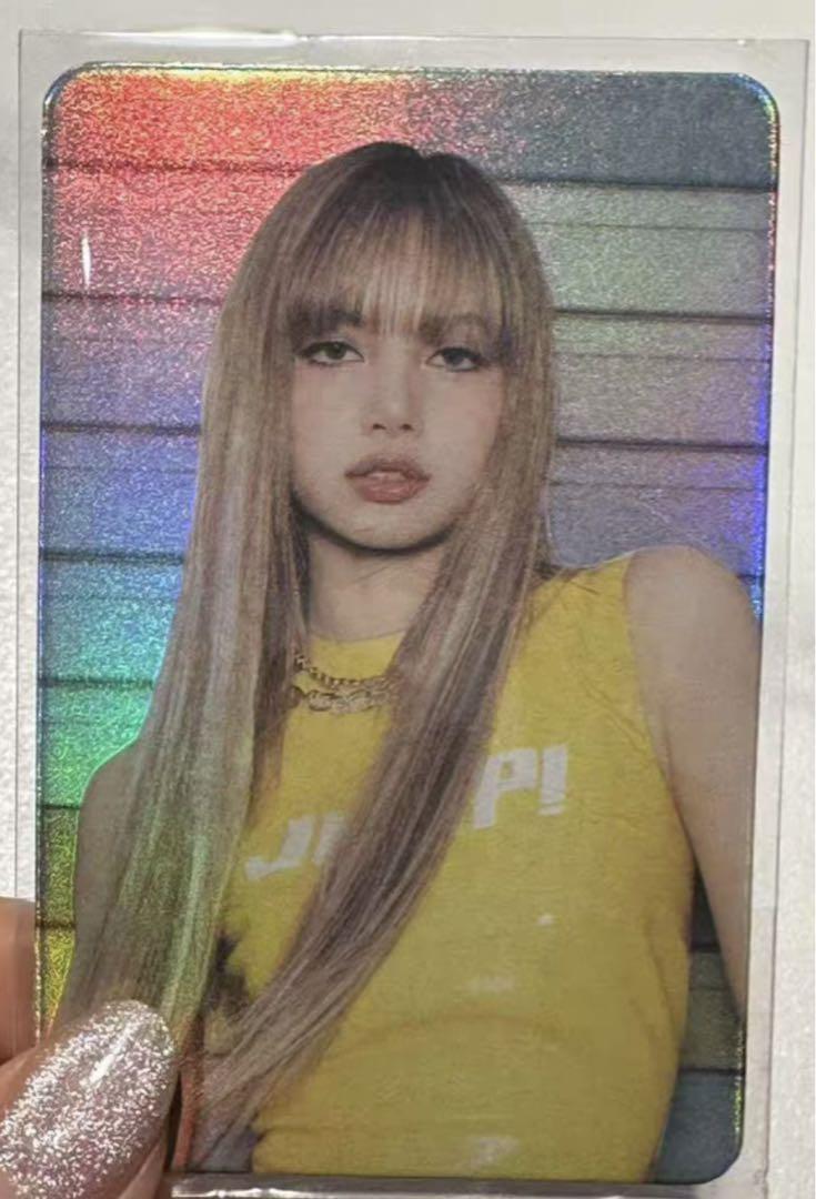 

[Б/У] Blackpink Шанхайский Поп-Ап Лиса Бонусная Торговая Карта Гача