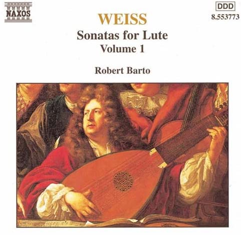 

CD ROBET BARTO - Weiss: Sonatas for the Lute 1 (Nos. 8553773 Japan ObiClassical Used