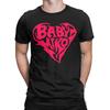 Mens TShirts Young Miko Baby Miko Pink Heart Novelty Cotton Tees Short Sleeve T Shirts Crew Neck Tops Birthday Present
