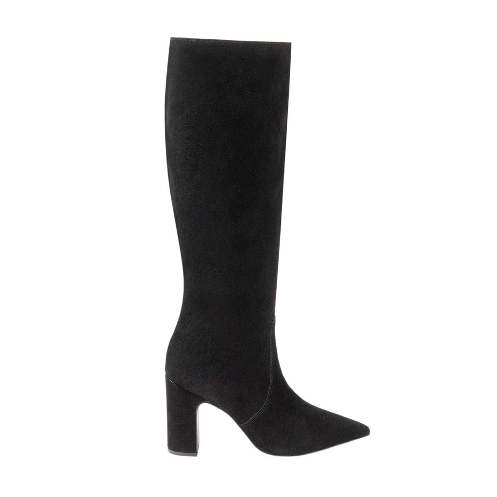 I Saw It First Womens/Ladies Suede Block Heel Knee-High Boots