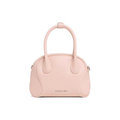 Charles & Keith Minimalist Sports Style Handheld Small Square Bag Women Handbags Multi Light-Pink CK2-30160242
