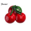 Miniature Fruit Magnets 3D Simulated Refrigerator Magnet, Resin Shape Fridge Kitchen Magnetic Decoration Theme for Office Whiteboard Cabinet Ornaments