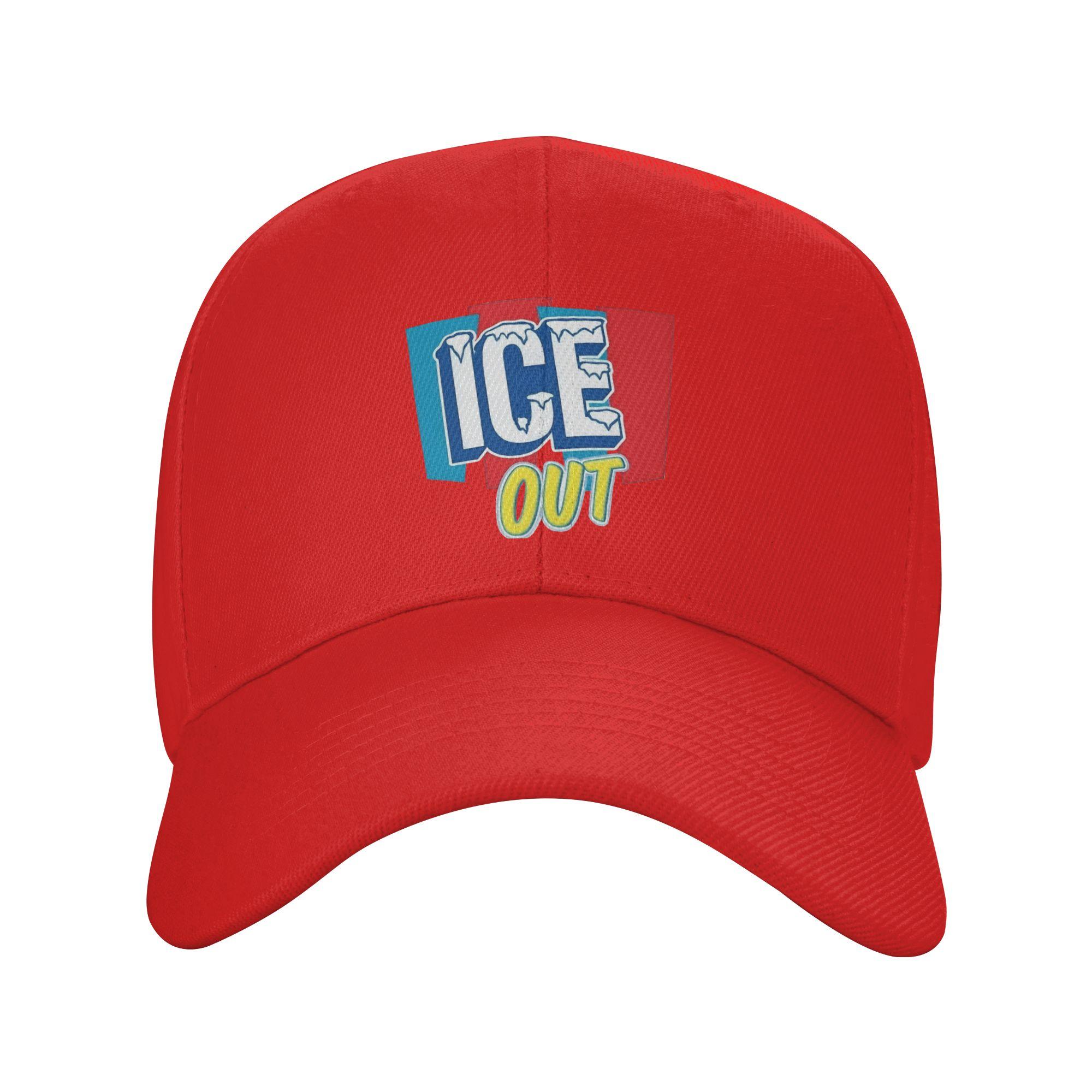 

ICE Out Sun Baseball Cap Summer Unisex-Teens Design Trucker Hat Wholesale Street Style Hunting Camping Baseball Caps One Size