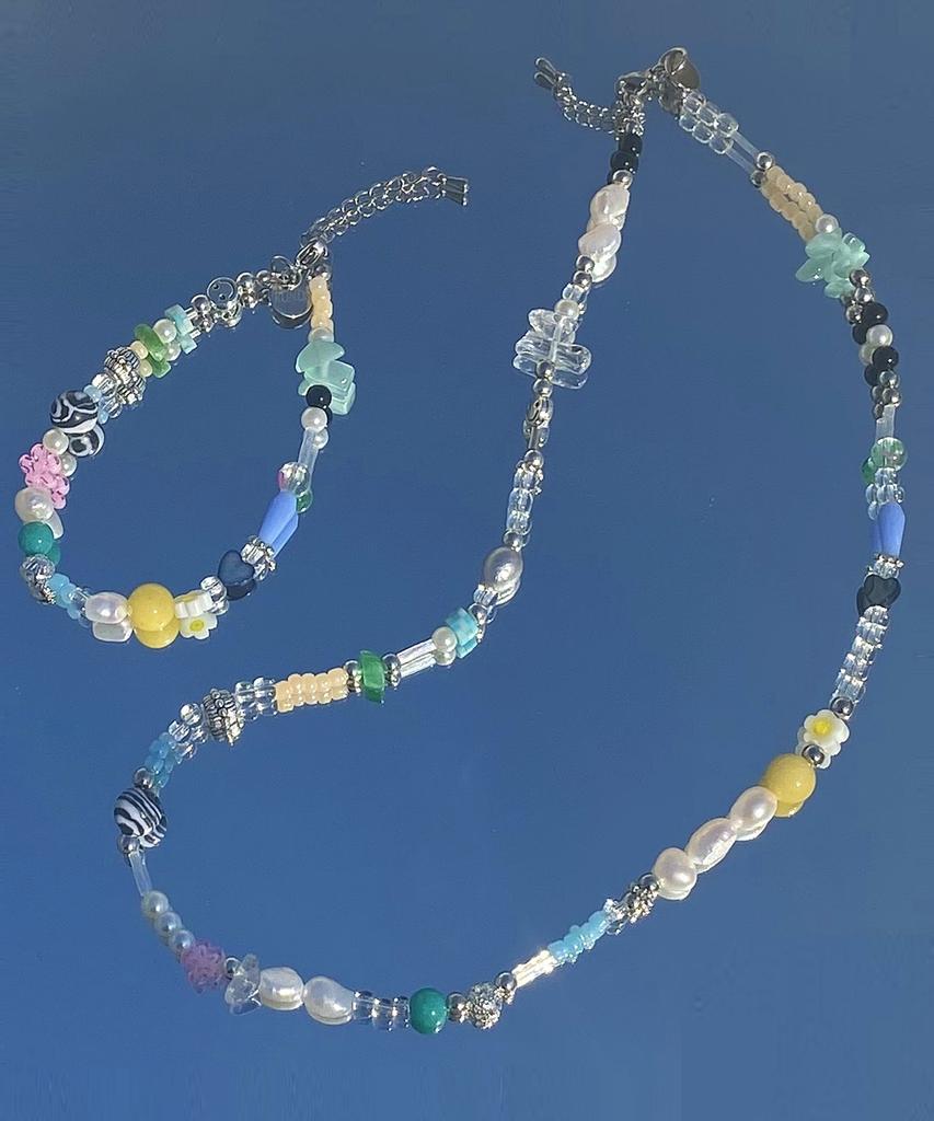 Runds Multi Bead Necklace 04