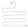 Multi-Layer Stainless Steel Pants Hanger, Space-Saving Closet Organizer Rack for Trousers Skirts