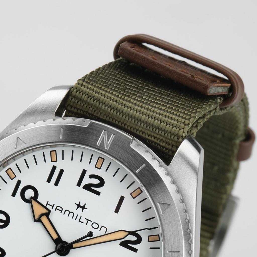 [Hamilton] H70315910 Khaki Field Expedition 41mm White Dial
