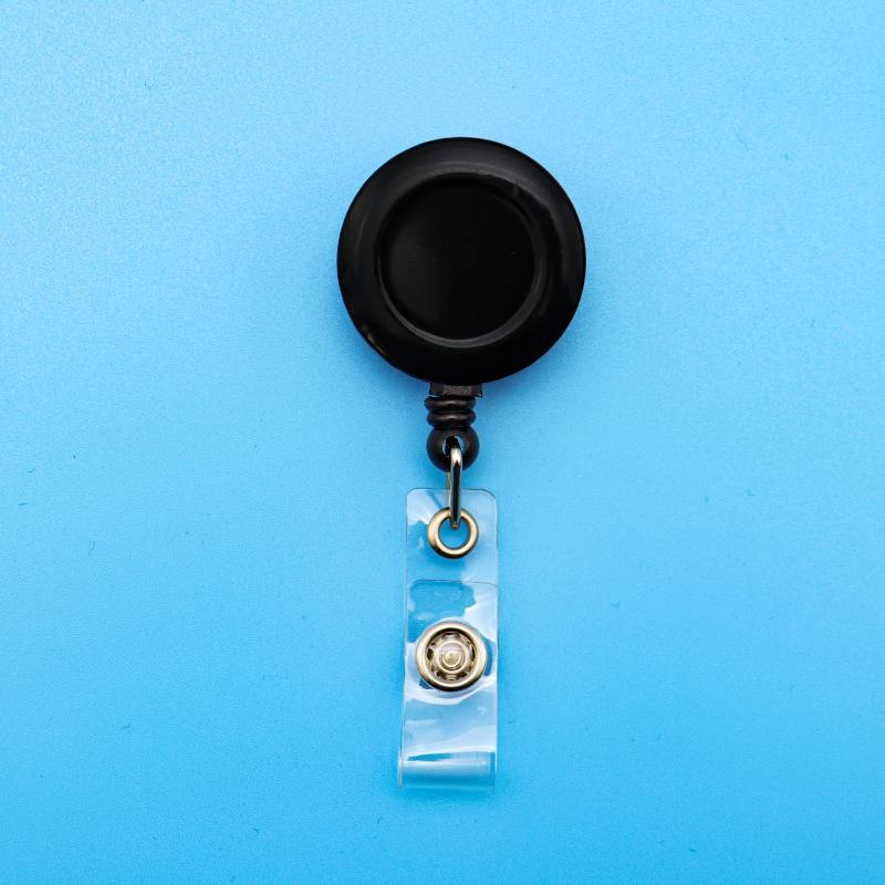 Retractable Badge Reels With Heavy Duty Belt Clip Smooth Retraction For Nurses Office Staff Students Use