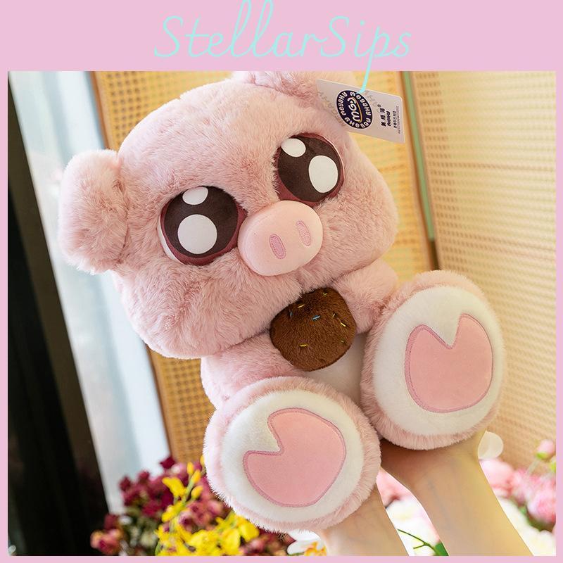Toy Animal Plush Cute Pig Dog Soft Stuffed Doll Decoration Children Gift Holiday