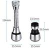 360° Adjustment Dual Mode Water Saving Pressurize Faucet Extender Filter Sprayer Bathroom Kitchen Gadget Kitchen Faucet Extender
