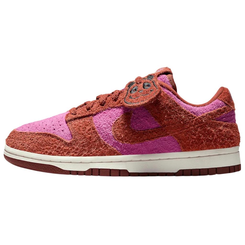 Nike  Dunk Low SE Panda-Monium Pack - Picante Red Unisex Sneakers Pink-Foam Sail Light-British-Tan IH7648-600