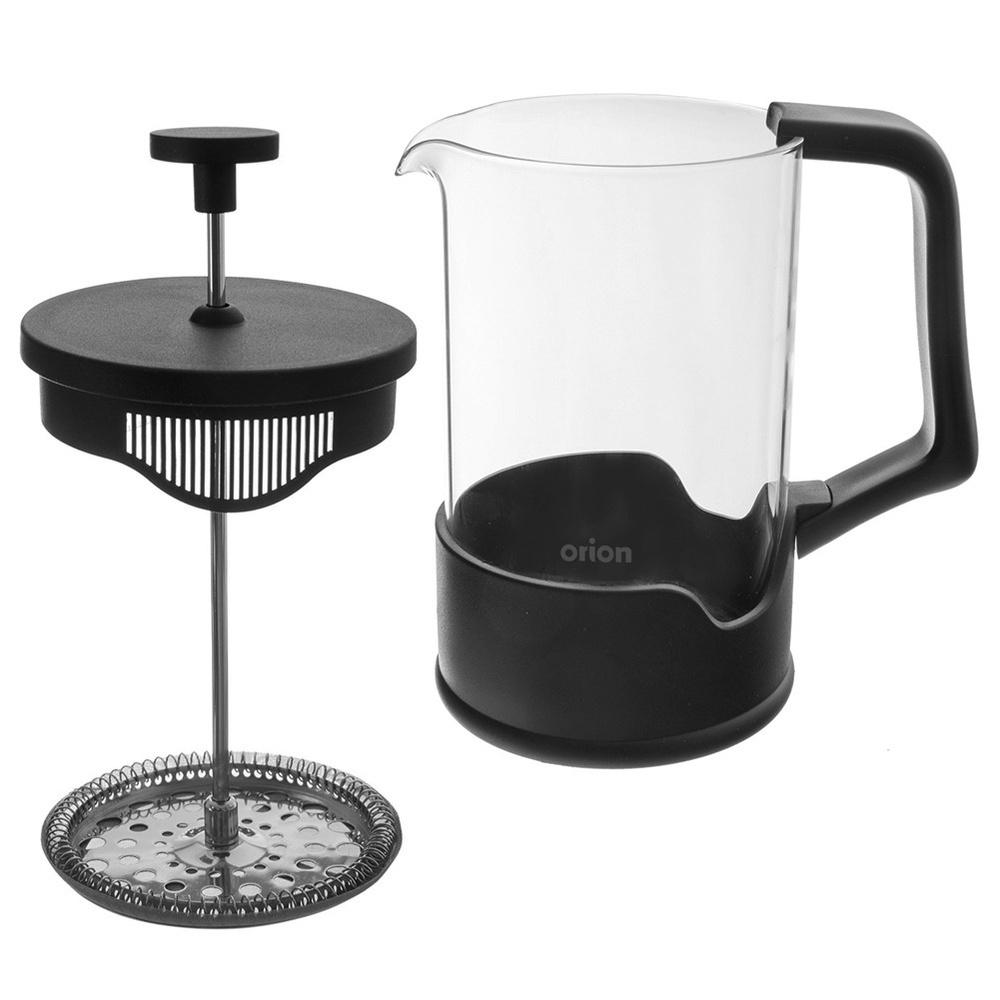 Zaparzacz Dzbanek Tłokowy Z Tłokiem Sitkiem Do Kawy Herbaty Ziół 650 Ml