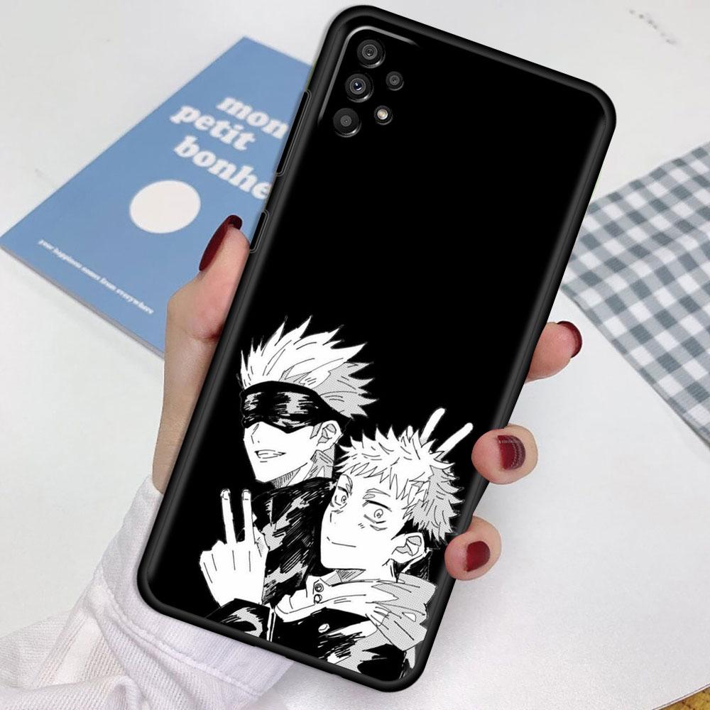 Case For Samsung Galaxy A52 A12 A51 A32 A21s A71 A53 A13 A32 A72 A31 A33 A22 A03 A41 Phone Cover Cute Jujutsu Kaisen