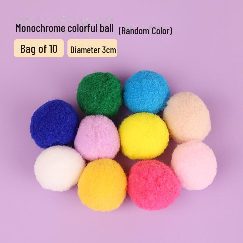 

Бесшумный, устойчивый к укусам плюшевый мяч для развлечения кошек Minimum order of 2