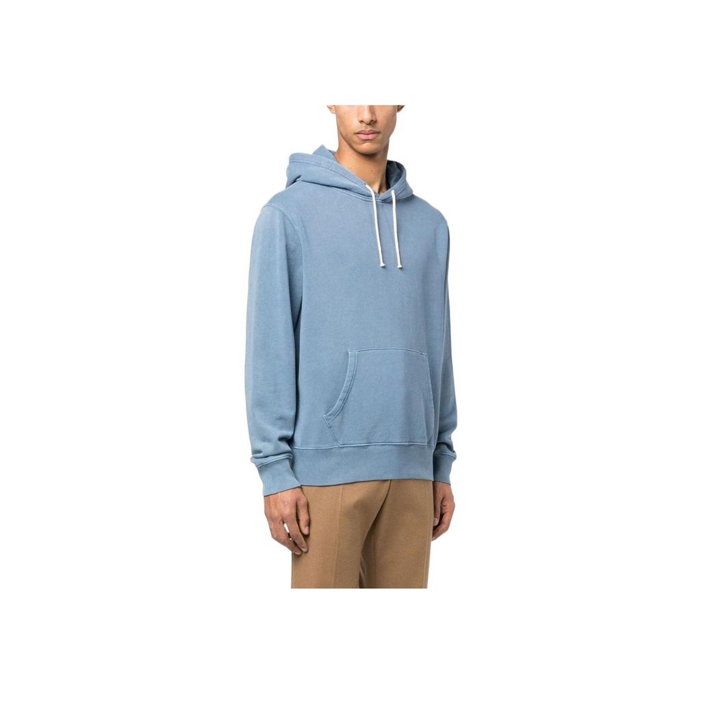 Polo Ralph Lauren FW22 Solid Color Hooded Pullover Long Sleeve Sweatshirt Men Sweatshirt Blue 710877093-006