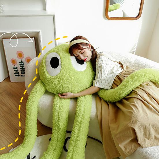 Giant Octopus Plush Toy with Long Legs Cute Soft Huggable Stuffed