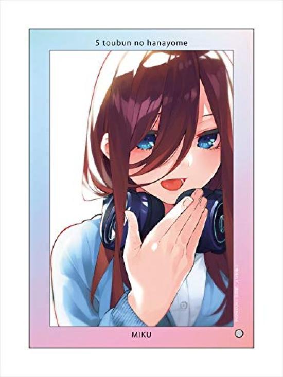 

Миниатюрное акриловое искусство «Quintessential Quintuplets» Мику Накано