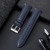 20mm 22mm 24mm Retro Calfskin Watch Band Women Men Wristband Brown Blue Universal Replacement Strap for Seiko Bracelet for Omega