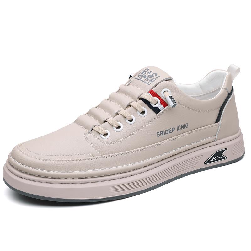 2025 Herren Freizeitschuhe aus weichem Leder – Frühling & Herbst, Bequem, Vielseitig, Trendiges Design