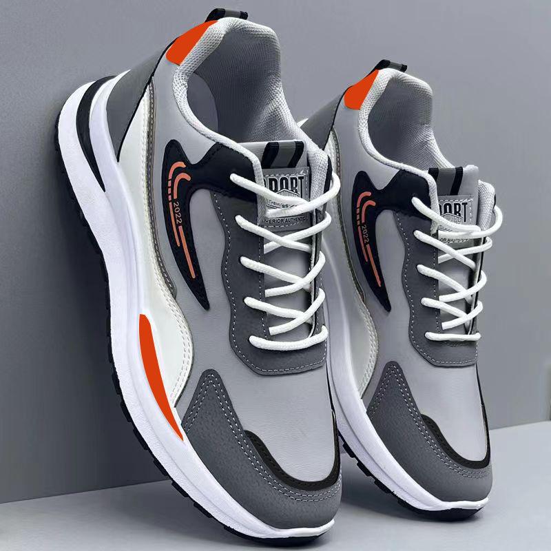 Men's Sports Shoes Spring Fashion Trend Breathable Mesh Shoes Travel Running Shoes Men's Sports and Leisure Shoes