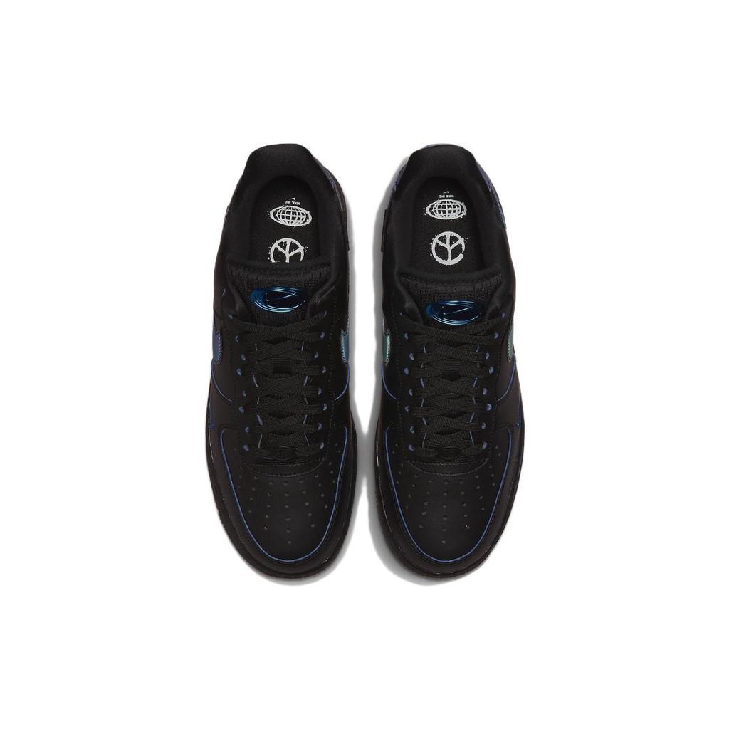 New Nike Air Force 1 Low '07 Lx 'Worldwide Pack Black Game Royal' Women's FB1840-001