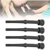 Fdit 4Pcs Rubber Milking Liner Goat Cattle Use Milking Liner Parts Milking Machine Accessories for Breeding Industry(Black)