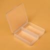 6pcs Jewelry Boxes Multipurpose Double Case Ring Earring Organizer Rectangular Tabletop Storage Box Small Accessories and Parts