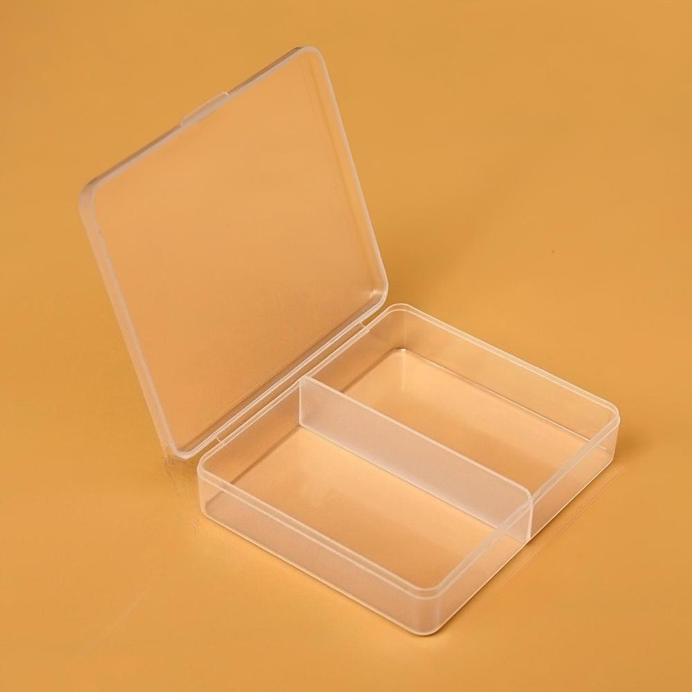 6pcs Jewelry Boxes Multipurpose Double Case Ring Earring Organizer Rectangular Tabletop Storage Box Small Accessories and Parts