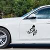 Reflective Flowers Butterfly Car Styling Decorative Stickers Auto Decals Decor