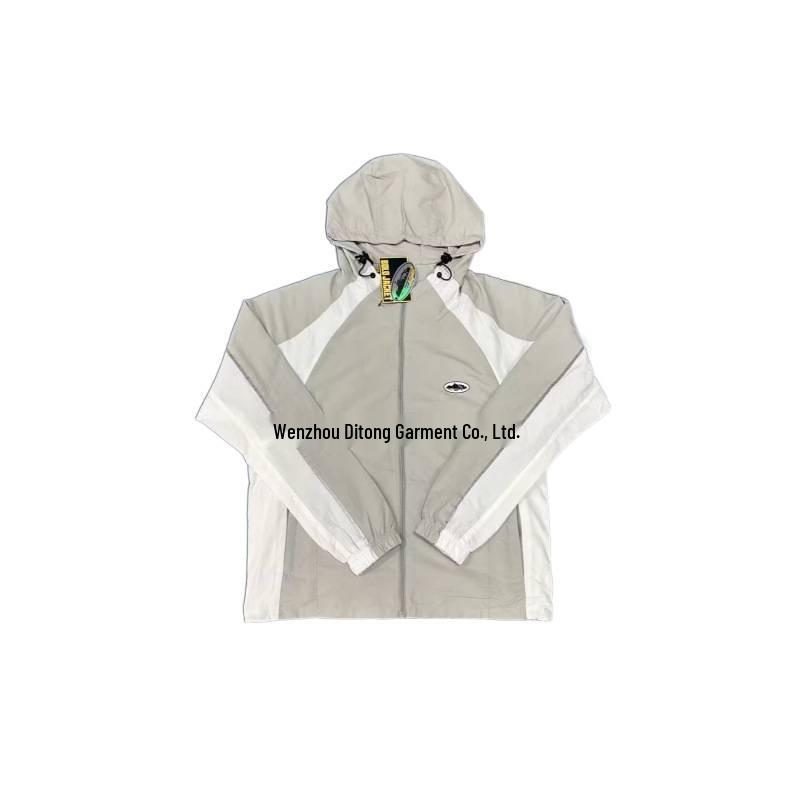 Alcatraz CORTEIZ Embroidered Hip-Hop Logo Cotton Jacket