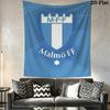 Malmö FF Wall Hanging Printed Fabric Blanket Decorative Tapestries for Bedroom Living Room Home Decor