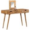 Day and Night - Day and Night Dressing Table with Mirror Solid Mango Wood 112x45x76 Cm