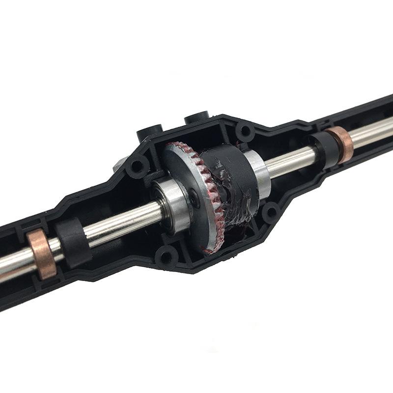 1/12 Metal Axle Rear Wave Box Differential Gear Assembly Upgrade Part For Wltoys 12428 12423 1/12 RC Rock Crawler Accessory